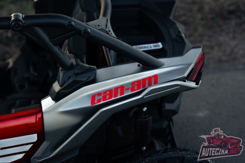 Auto na akumulator Buggy CAN-AM Maverick 3 PREMIUM DELUXE Czerwony + POMPOWANE KOŁA + POWIĘKSZONY AKUMULATOR