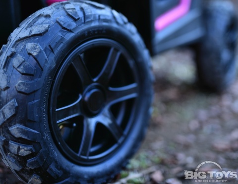 Buggy ATV Strong Racing dla 2 dzieci Różowy + Silnik bezszczotkowy + Pompowane koła