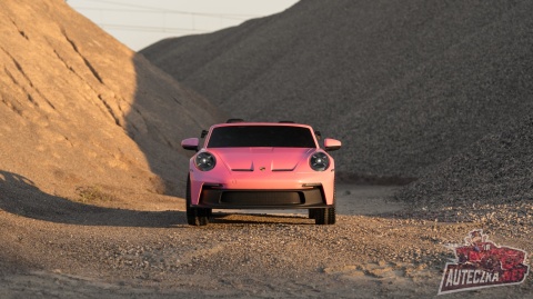 Auto na akumulator Porsche 911 GT3 24V 10Ah Różowe + 4x200W MOCY + PILOT