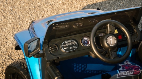 WIELKI JEEP FT-938 4x45W 12V10Ah - POWIĘKSZONY AKUMULATOR