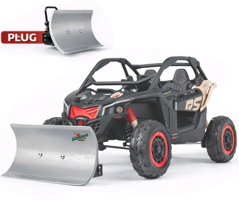 ZESTAW Pług + Adapter do pługa ROLLY TOYS DK-CA001