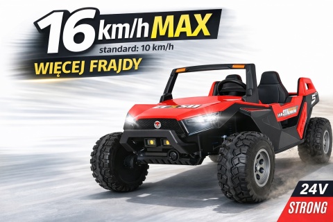 CLASH Challenger 24V 14Ah Auto na akumulator SX1928 + WERSJA STRONG 600W