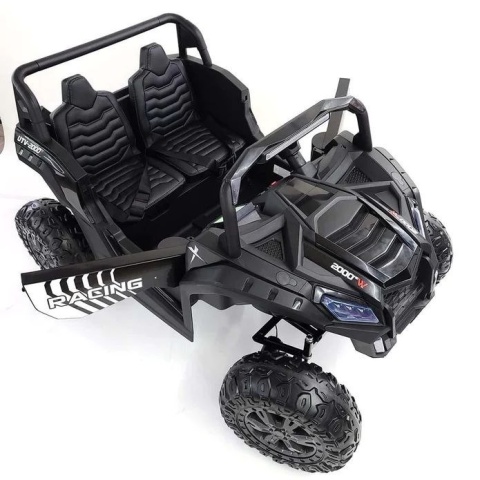 Auto na akumulator MEGA Buggy ATV Racing A032 4x4 Czarny 24V 14Ah