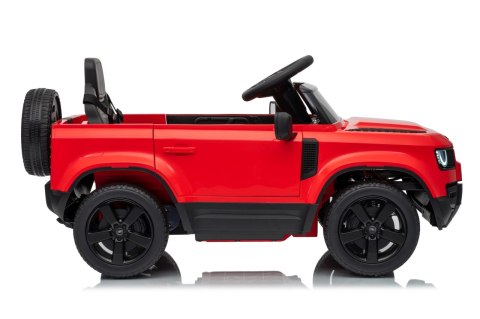 Pojazd Land Rover Defender Czerwony