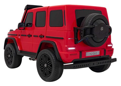 Pojazd Mercedes Benz G63 AMG XXL STRONG Lakier Czerwony