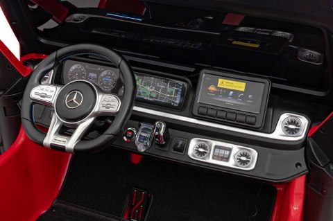 Pojazd Mercedes Benz G63 AMG XXL STRONG Lakier Czerwony
