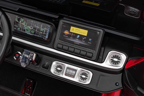 Pojazd Mercedes Benz G63 AMG XXL STRONG Lakier Czerwony