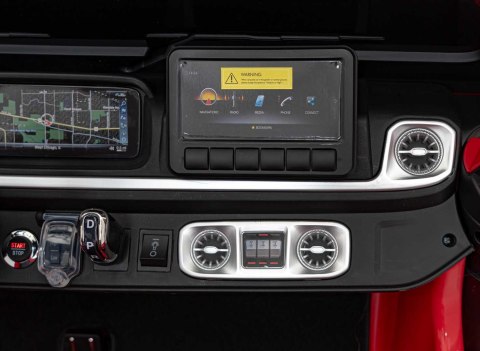 Pojazd Mercedes Benz G63 AMG XXL STRONG Lakier Czerwony