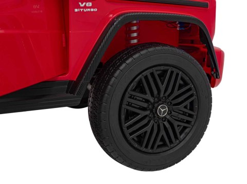Pojazd Mercedes Benz G63 AMG XXL STRONG Lakier Czerwony