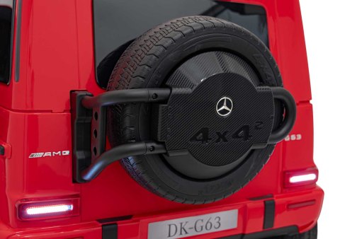 Pojazd Mercedes Benz G63 AMG XXL STRONG Lakier Czerwony