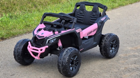 OUTLET Auto Na Akumulator Buggy Can-am MAVERICK 4x200W 24V DK-CA003 Różowy