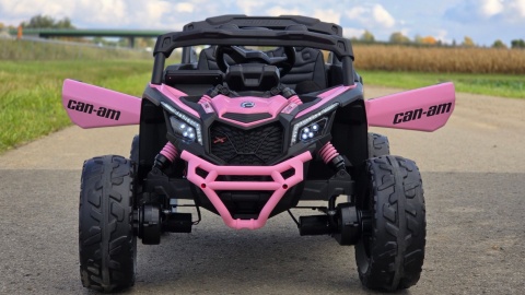 OUTLET Auto Na Akumulator Buggy Can-am MAVERICK 4x200W 24V DK-CA003 Różowy