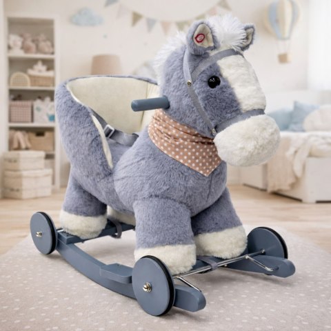 Koń Na Biegunach Bujak Osiołek Szary