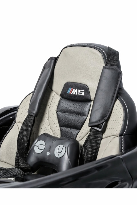 ORYGINALNE BMW M5 24V Z FUNKCJĄ DRIFTU - MIĘKKIE KOŁA, DUŻE SIEDZENIE /SX2118