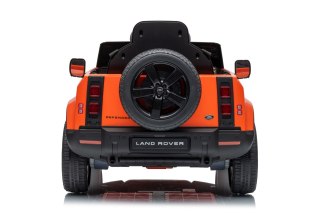 Pojazd Land Rover Defender Pomarańczowy