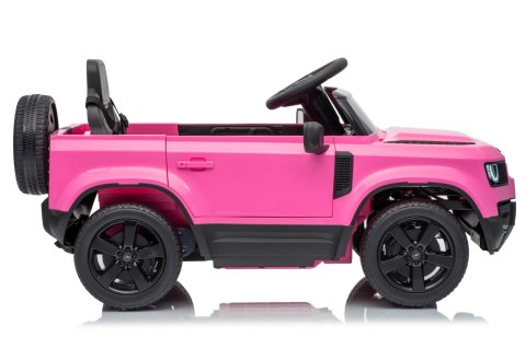 Pojazd Land Rover Defender Różowy