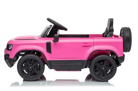 Pojazd Land Rover Defender Różowy