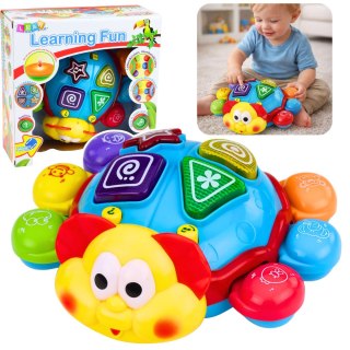 Zabawka Interaktywna Biedronka Uciekający Robaczek Światła Dźwięki