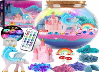 Akwarium z jednorożcem lampka DIY LS