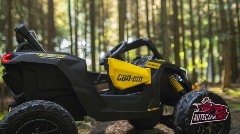 OUTLET Auto Na Akumulator Buggy Can-am MAVERICK 4x200W 24V DK-CA003 Żółty + POWIĘKSZONY AKUMULATOR 24V10Ah