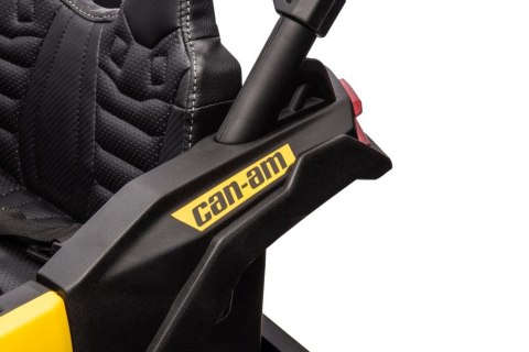 OUTLET Auto Na Akumulator Buggy Can-am MAVERICK 4x200W 24V DK-CA003 Żółty + POWIĘKSZONY AKUMULATOR 24V10Ah