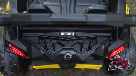 OUTLET Auto Na Akumulator Buggy Can-am MAVERICK 4x200W 24V DK-CA003 Żółty + POWIĘKSZONY AKUMULATOR 24V10Ah