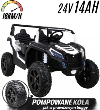 Auto Na Akumulator Buggy STRONG A032 Biały