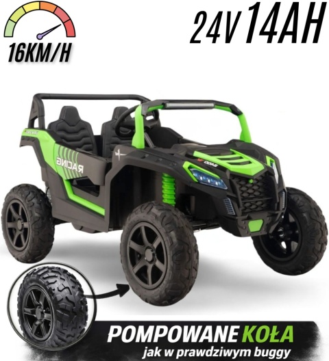 Auto Na Akumulator Buggy STRONG A032 Zielony