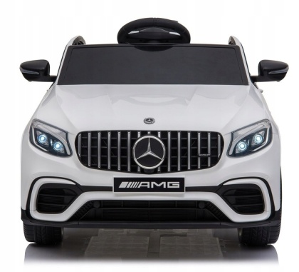 Auto na Akumulator Mercedes GLC 63S Biały 4x45W + POWIĘKSZONY AKUMULATOR 12V7Ah