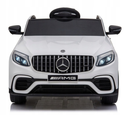 Auto na Akumulator Mercedes GLC 63S Biały 4x45W + POWIĘKSZONY AKUMULATOR 12V7Ah