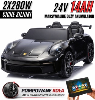 Auto na akumulator Porsche 911 GT3 STRONG 24V 14Ah + 560W MOCY!