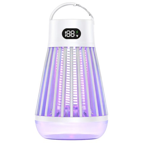 Elektryczna Lampka Owadobójcza Na Komary Światło UV Biała