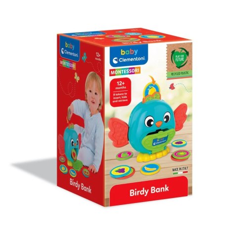 Kolorowy Ptaszek Skarbonka Clementoni 17577
