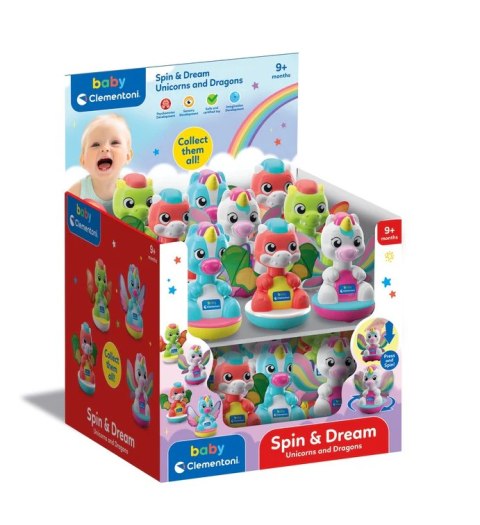 Magiczne Zwierzątka Bączek Jednorożec Mały Smok Clementoni 17498