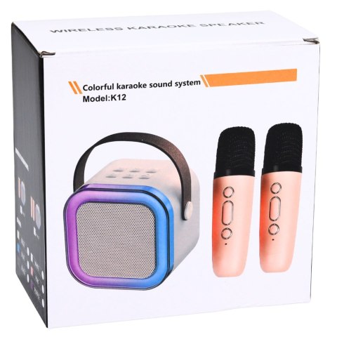 Mikrofony z głośnikiem czarne