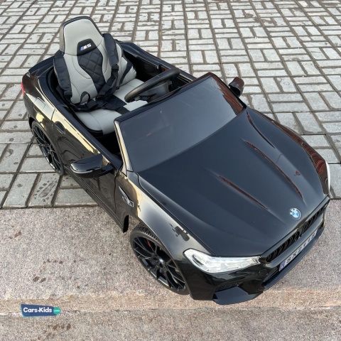 ORYGINALNE BMW M5 24V Z FUNKCJĄ DRIFTU - MIĘKKIE KOŁA, DUŻE SIEDZENIE /SX2118