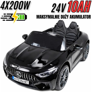 ORYGINALNY MERCEDES SL 63, PEŁEN WYPOSAŻENIE, LAKIER, 24 V JAKOŚĆ/DK-SL63