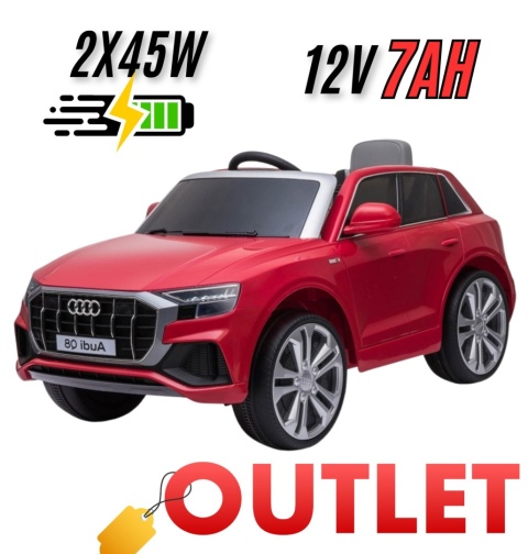 OUTLET Pojazd Audi Q8 LIFT Czerwony