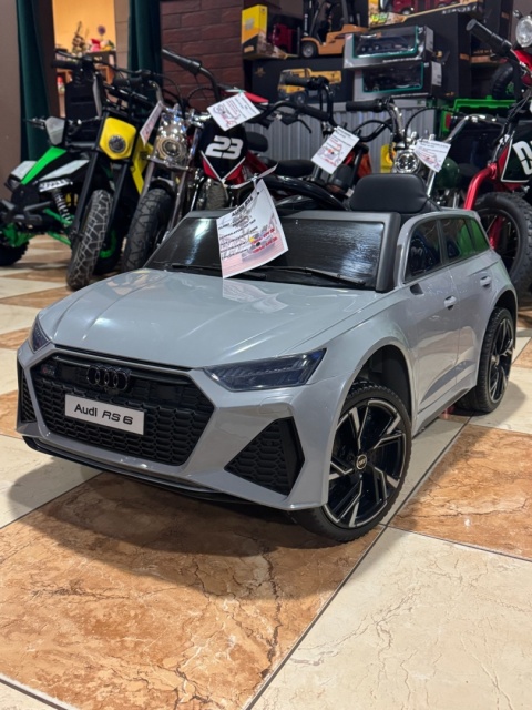 OUTLET Pojazd na Akumulator Audi RS6 BRD-2118 Szary