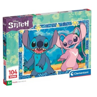 Puzzle 104 Super DISNEY STITCH 3 Clementoni 27573