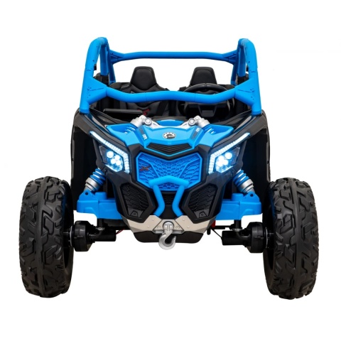 ZESTAW Buggy CAN-AM Maverick + Przyczepa auto na akumulator 4x200W 24V20AH