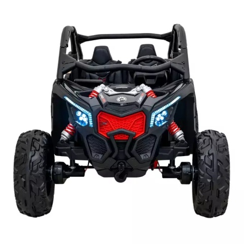 ZESTAW Buggy CAN-AM Maverick + Przyczepa auto na akumulator 4x200W 24V20AH