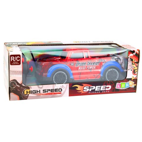 Auto Zdalnie Sterowane RC Terenowe Pająk Światła Czerwone