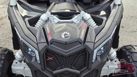 Auto na akumulator Buggy CAN-AM Maverick 3 PREMIUM DELUXE Niebiesko Czarny + POMPOWANE KOŁA + POWIĘKSZONY AKUMULATOR