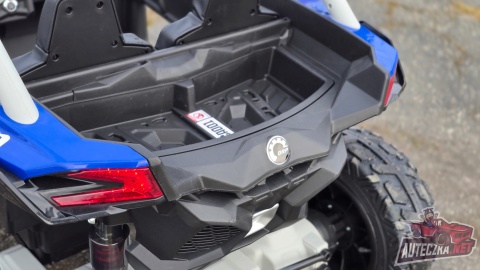 Auto na akumulator Buggy CAN-AM Maverick 3 PREMIUM DELUXE Niebiesko Czarny + POMPOWANE KOŁA + POWIĘKSZONY AKUMULATOR