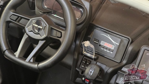 Auto na akumulator Buggy CAN-AM Maverick 3 PREMIUM DELUXE Niebiesko Czarny + POMPOWANE KOŁA + POWIĘKSZONY AKUMULATOR