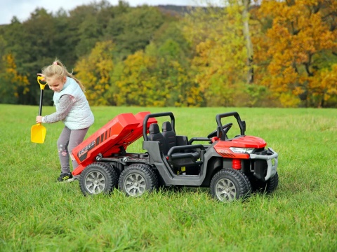 Auto na akumulator XMX623B 24V Farmer Truck ELEKTRYCZNY KIPER 320W MOCY + POWIĘKSZONY AKUMULATOR 24V9Ah