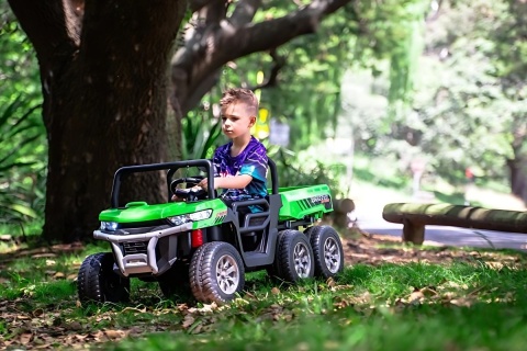 Auto na akumulator XMX623B 24V Farmer Truck ELEKTRYCZNY KIPER 320W MOCY + POWIĘKSZONY AKUMULATOR 24V9Ah