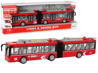 Autobus Czerwony Podwójny 1:16 ST