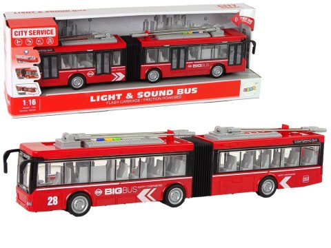 Autobus Czerwony Podwójny 1:16 ST